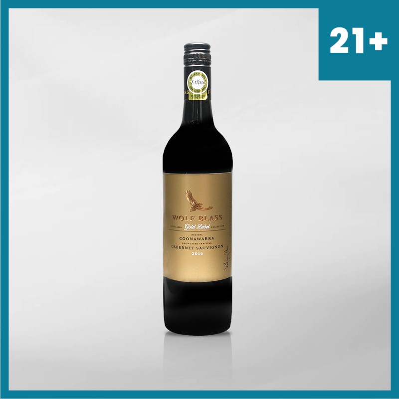 Wolf Blass Gold Label Cabernet Sauvignon 750 Ml ( Original &amp; Resmi By Vinyard )