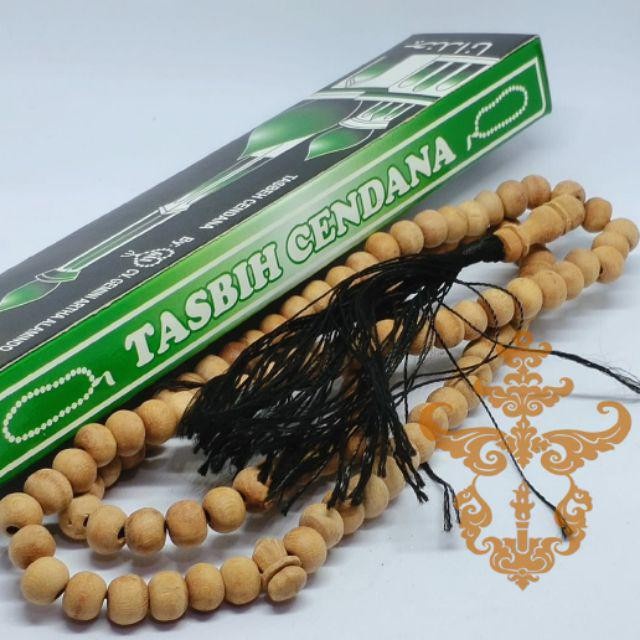 [100% Wangi] Tasbih Kayu Cendana Asli Wangi 99 Butir Tasbih Shalat Souvenir Umrah Ibadah Haji Hajatan Muslim