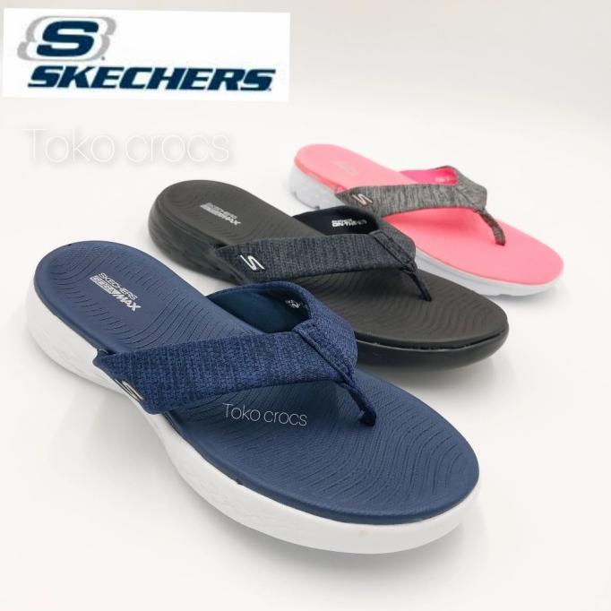 SANDAL PRIA SKECHERS SANDAL GOGA MAX PRIA WANITA / SKECHERS SANDAL PRIA / SKECHERS SANDAL SEPATU