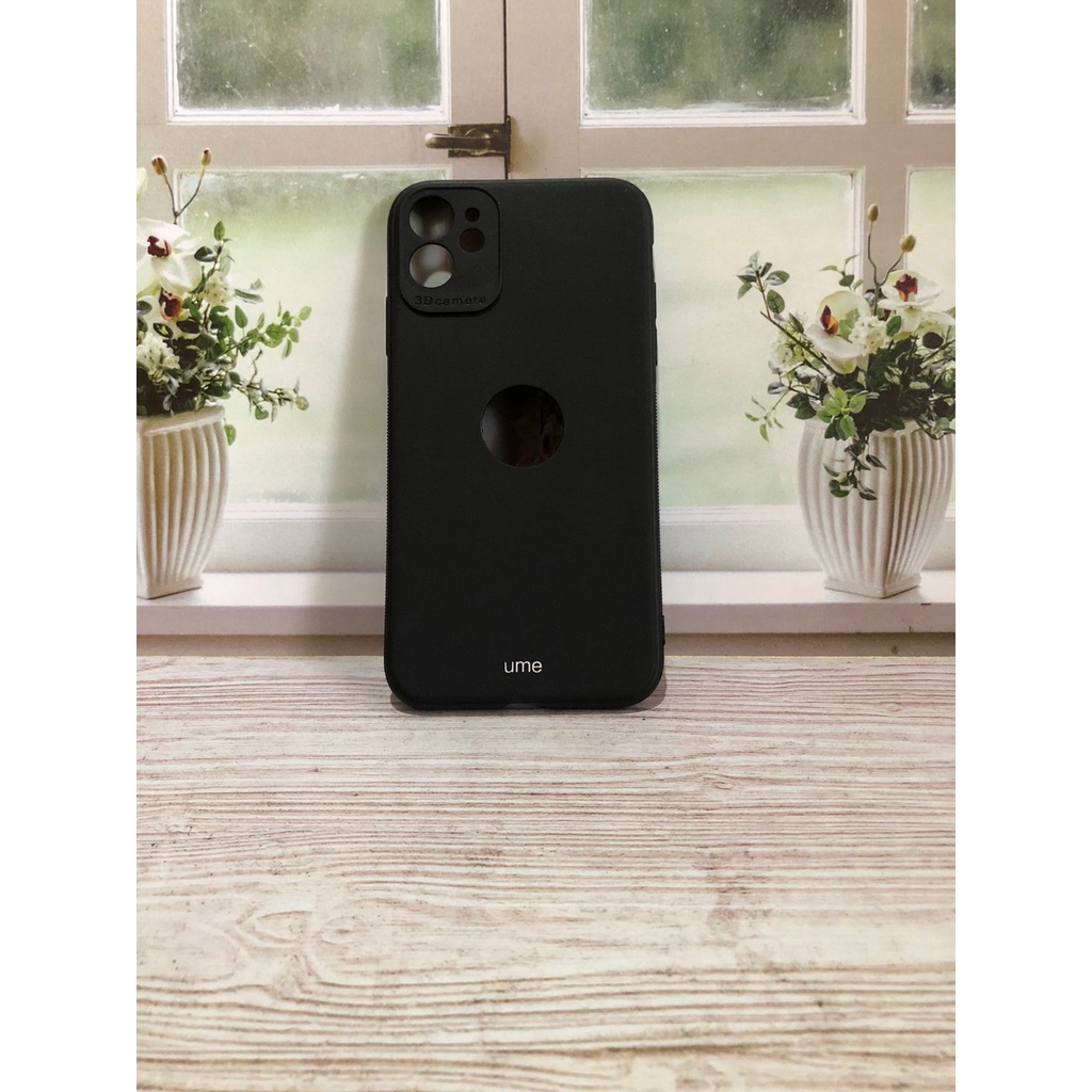 CASE IPHONE 11 SOFTCASE SILIKON BLACK DOVE PROTECTION