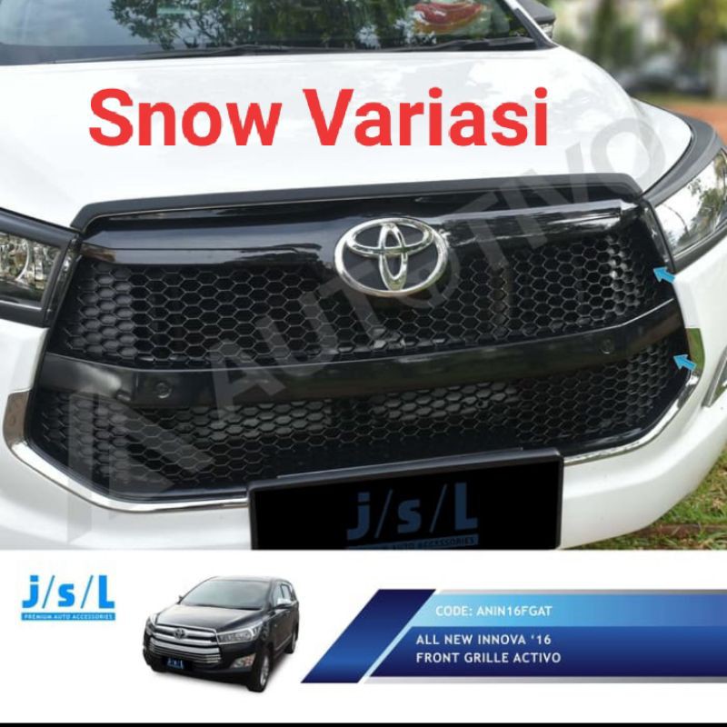 Innova Reborn Lis grill depan hitam activo JSL