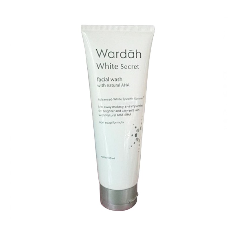 Wardah White Secret Facial Wash With Natural Aha Sabun Cuci Muka Toko Makmur Lontar Shopee Indonesia