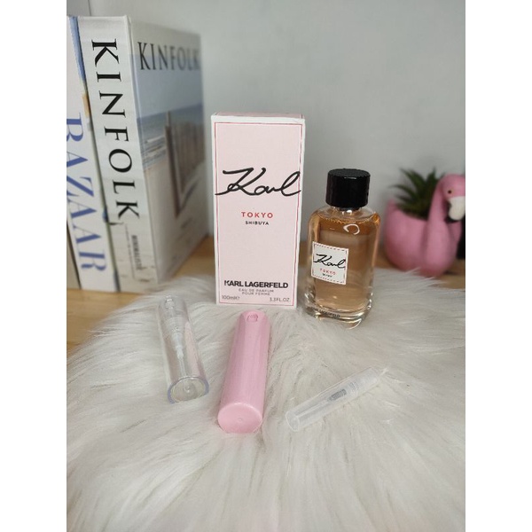 Karl Lagerfeld edp Tokyo shibuya vial/ Karl Lagerfeld parfum tokyo shibuya share in jar