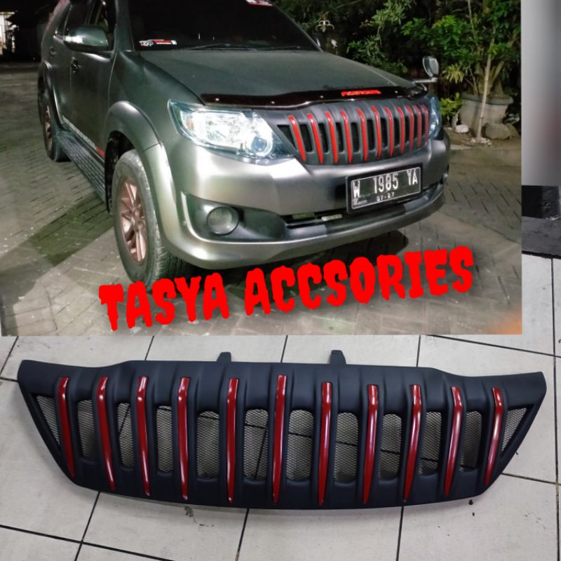 Jual Grill Apollo Grend Fortuner List Merah Shopee Indonesia