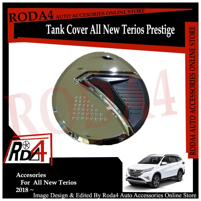 Tank Cover All New Terios - Tutup Bensin All New Terios 2018