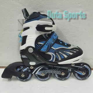  Sepatu  Roda BAN KARET  Inline Skate Anak dan Dewasa PU 