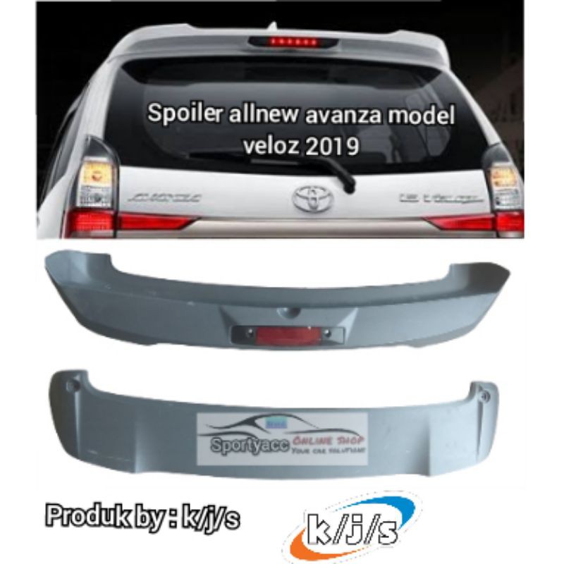 spoiler allnew avanza xenia model veloz 2019 original