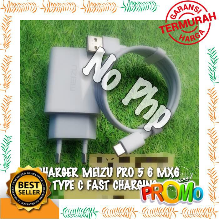 CHARGER MEIZU PRO 5 6 MX6 PLUS ORIGINAL 100% FAST CHARGING USB TYPE C