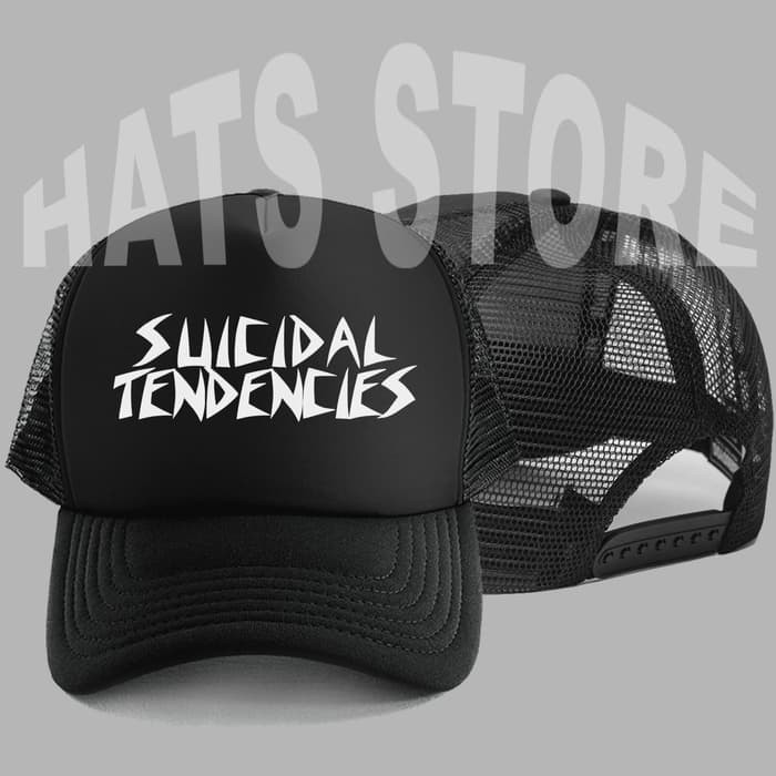 Topi Trucker Logo Suicidal Tendencies