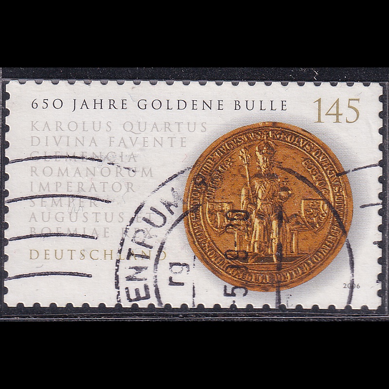 

Prangko Germany 2006 - The 650th Anniversary of the Golden "Bulle