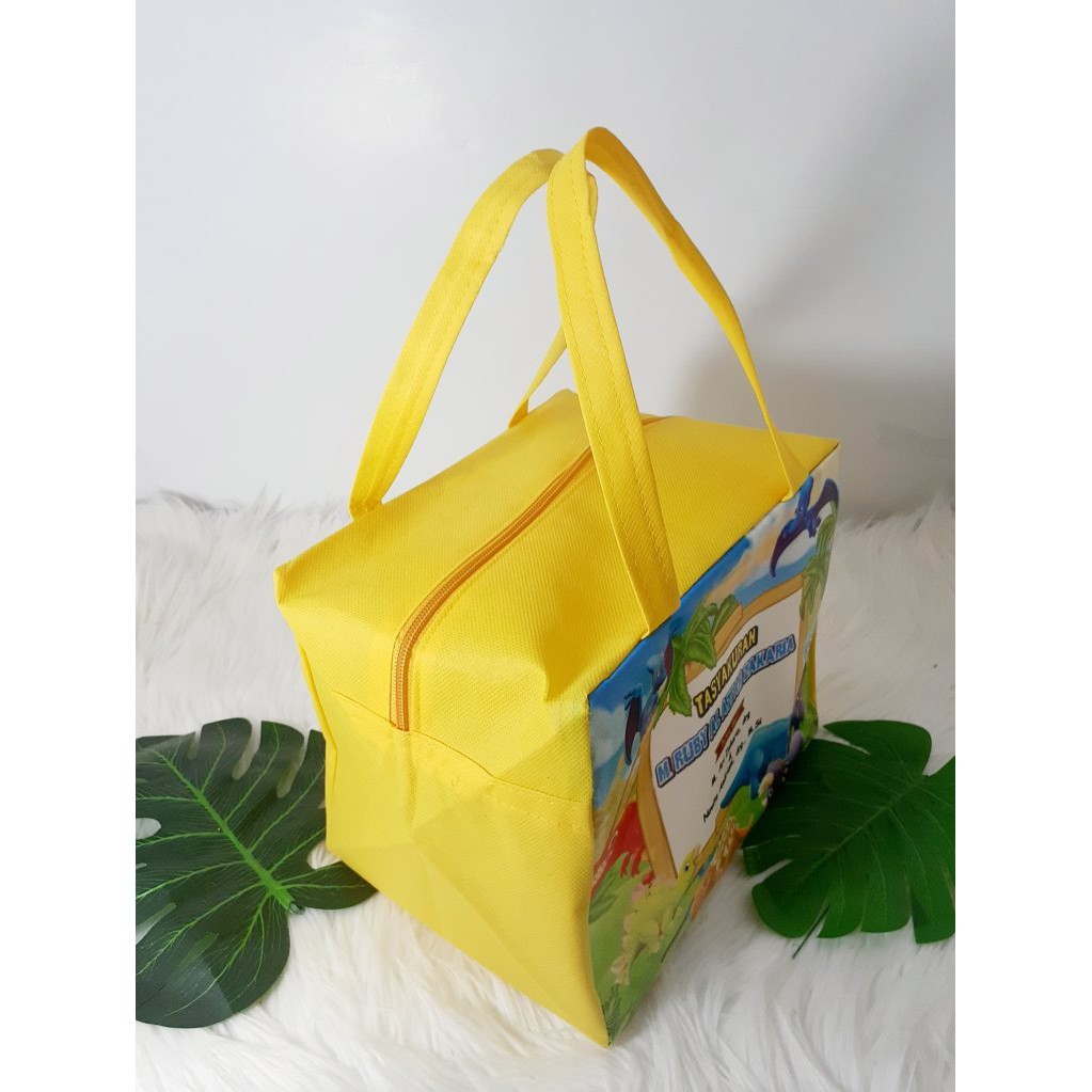 Tas Ultah Resleting Bisa Custom Nama dan Foto-P27 L22 T21