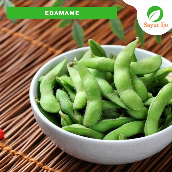 

Kacang Edamame 500 Gram Fresh Curah Japanese Green Soybeans Sayur Hijau Segar