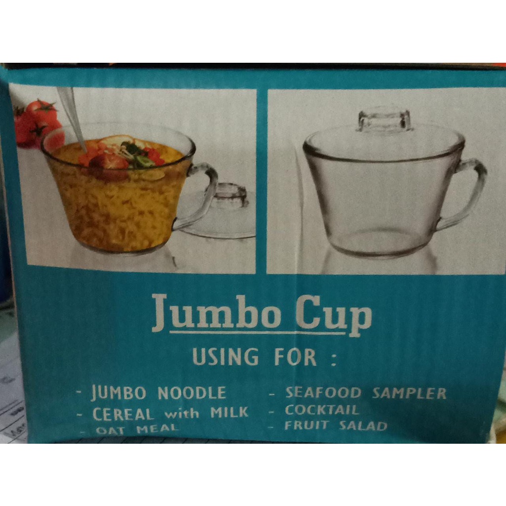 JUMBO CUP NOODLE BOWL GLASS