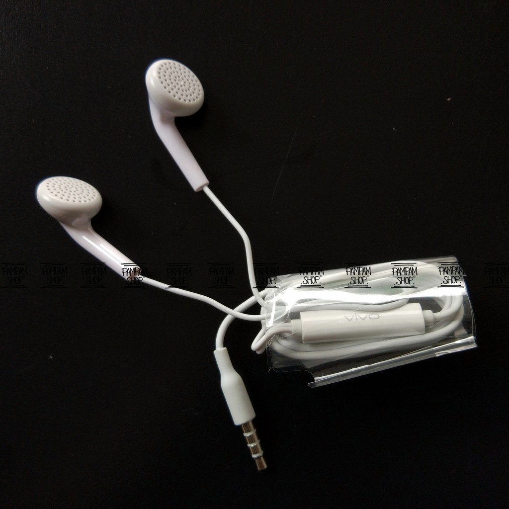 Headset Vivo XE100 Original OEM Earphone Handsfree Y15 Y21 Y22 Y31 Y35 Y51 Y55 Y53 V5 V5S V3 Plus V7