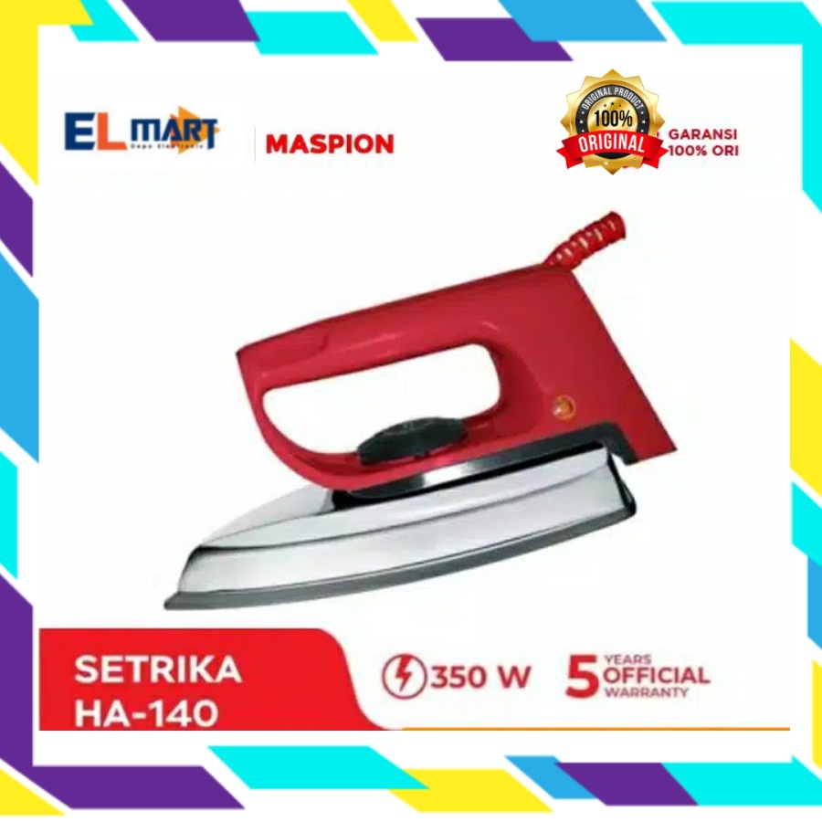 Maspion setrika listrik HA140