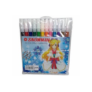 

Spidol Loos Kecil Snowman set 12 Warna-SHSNP