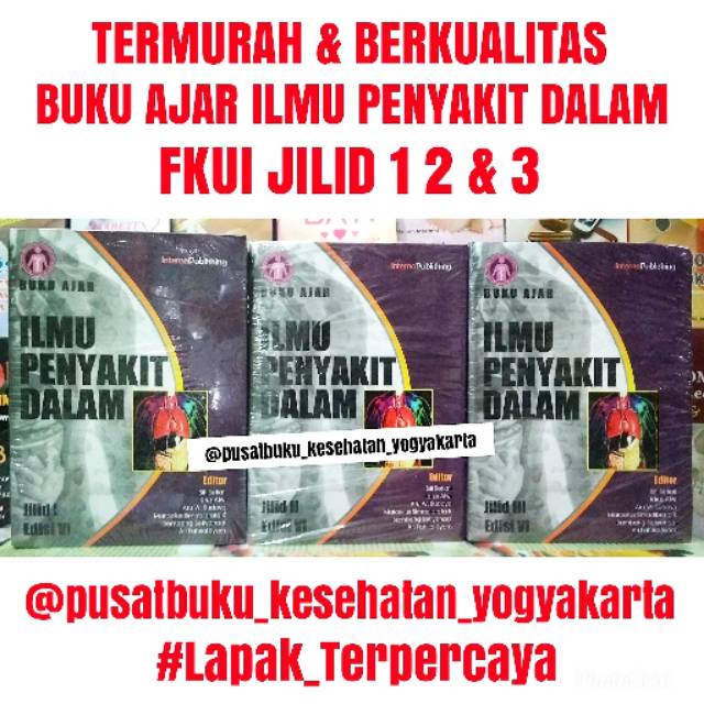 BUKU AJAR ILMU PENYAKIT DALAM EDISI 6 JILID 1 2 3 IPD FKUI