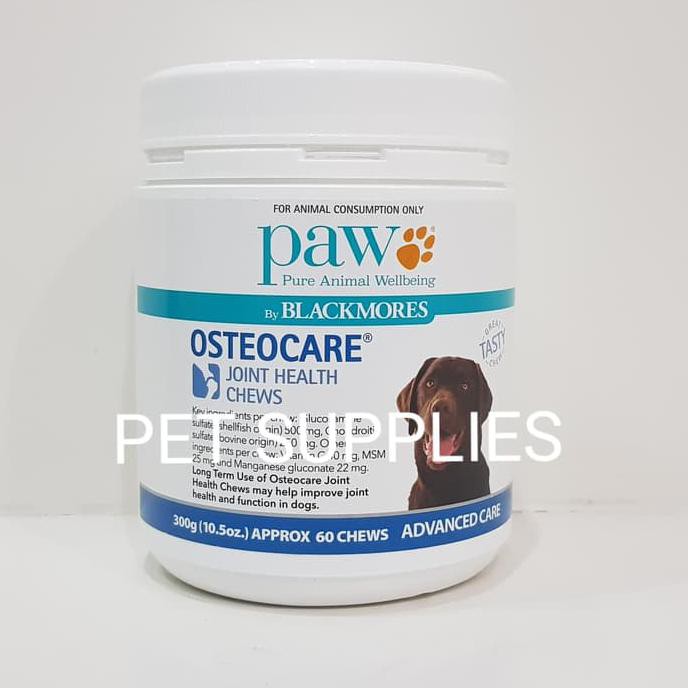 Vitamin Tulang Dan Sendi Anjing, Osteocare By Blackmores Paw