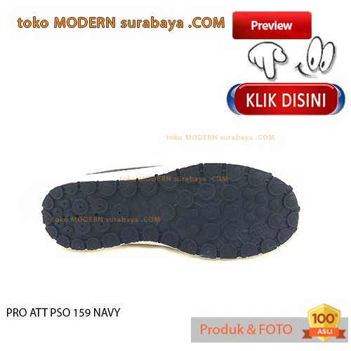 Pro Att Pso 159 Navy Sepatu Pria Sepatu Slip On Karet