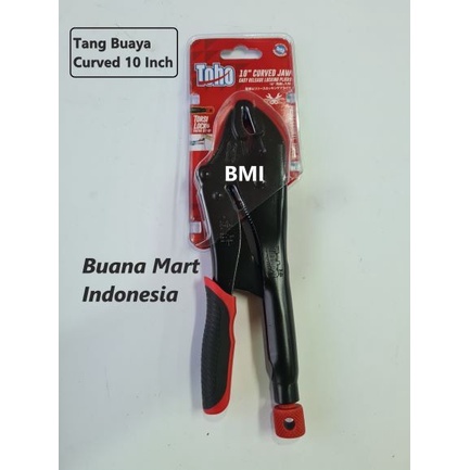Tang - Tang Buaya Toho Curved Jaw 10 Inch Locking Pliers Toho 10"