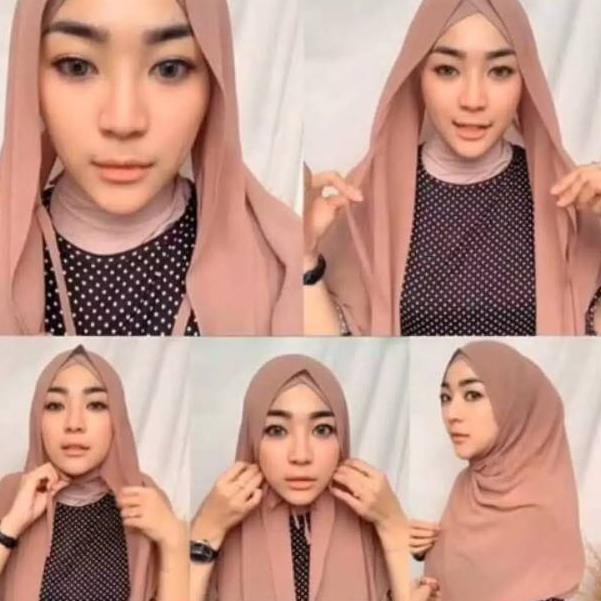 Diskon promo ❄ Jilbab pashmina tali diamond /pashmina sabyan tali Model-terkini
