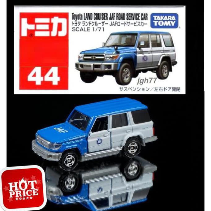 MAINAN Tomica 44 Toyota Land Cruiser JAF Road Service Car MURAH