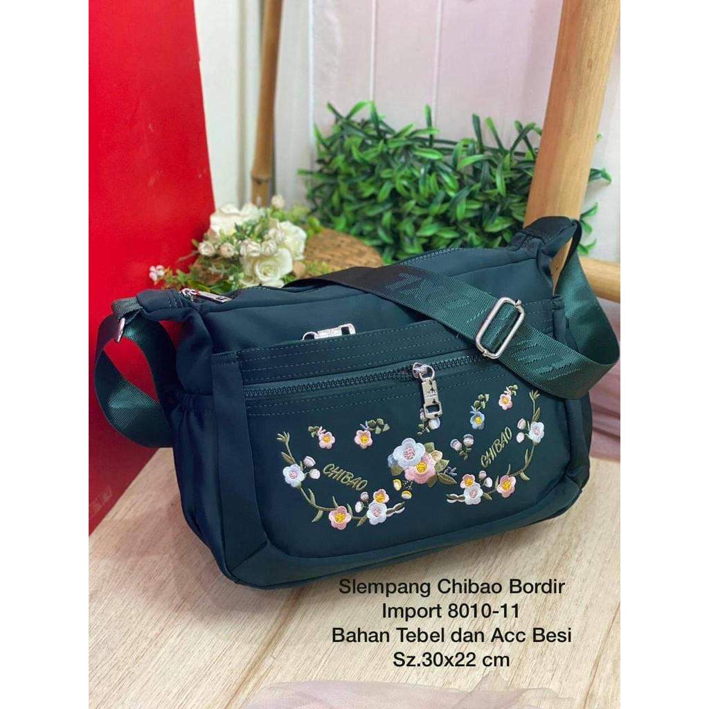 Chibao Slempang 8010-11 Motif Bunga TERBARU. Tas Slempang Chibao Tas Slempang Chibao Tas Chibao Baru