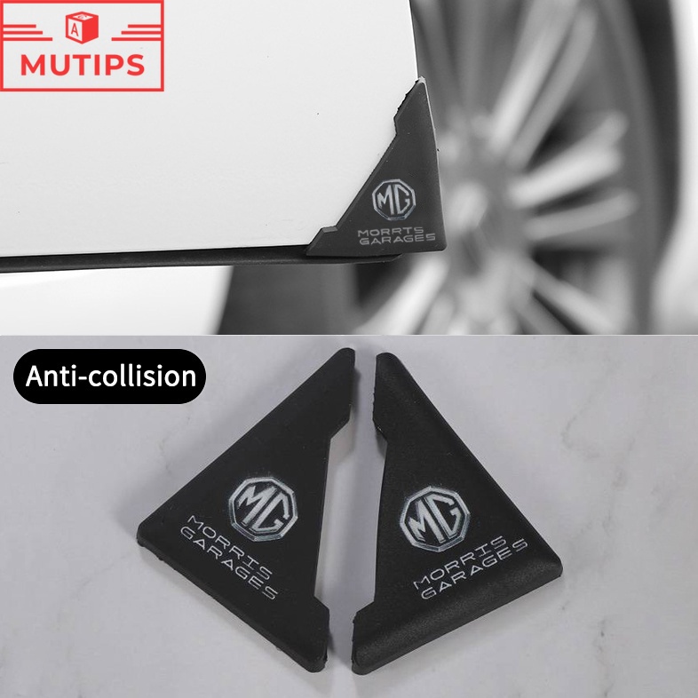 Mg 2Pcs Stiker PVC Anti Gores Untuk Sudut Pintu Mobil hs zs ep MG5 MG3 ev 5 6 2022