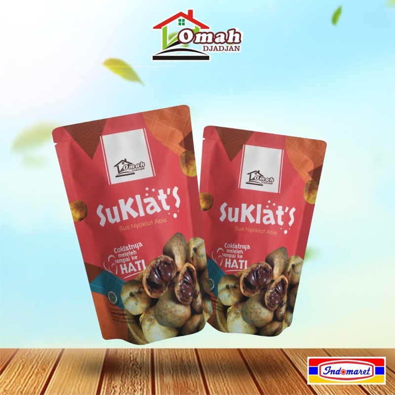 SUS COKLAT SOES KERING ISI COKLAT LUMER 150 GRAM SUKLAT’S by Omah Djadjan