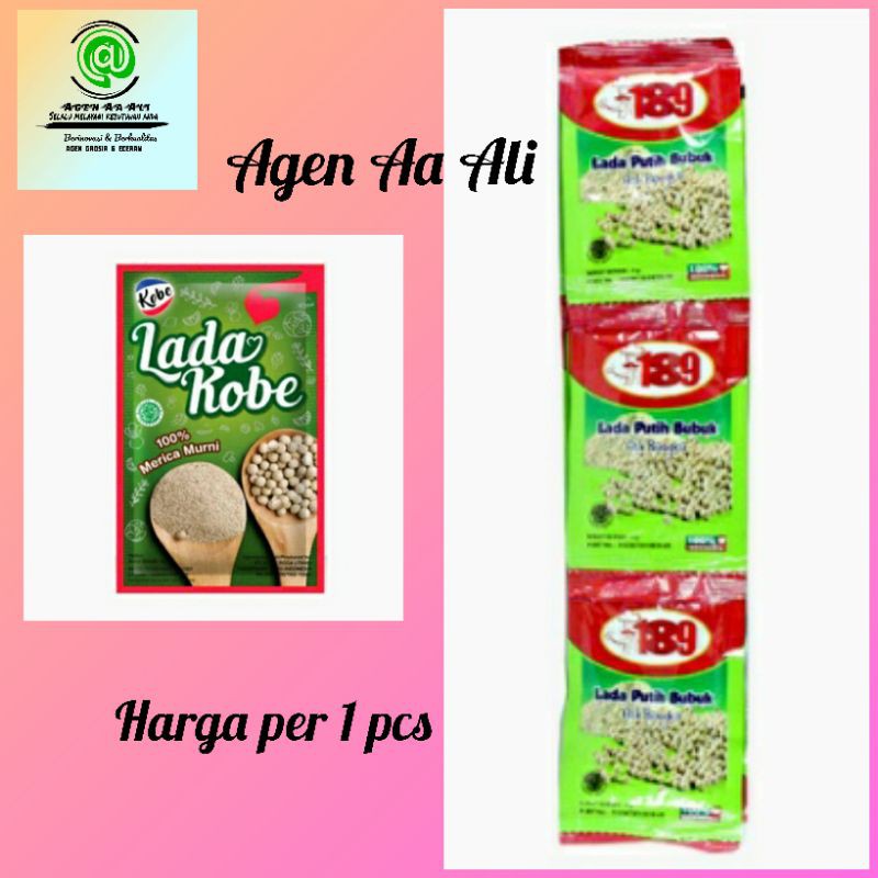 

Lada Bubuk Sachet Satuan
