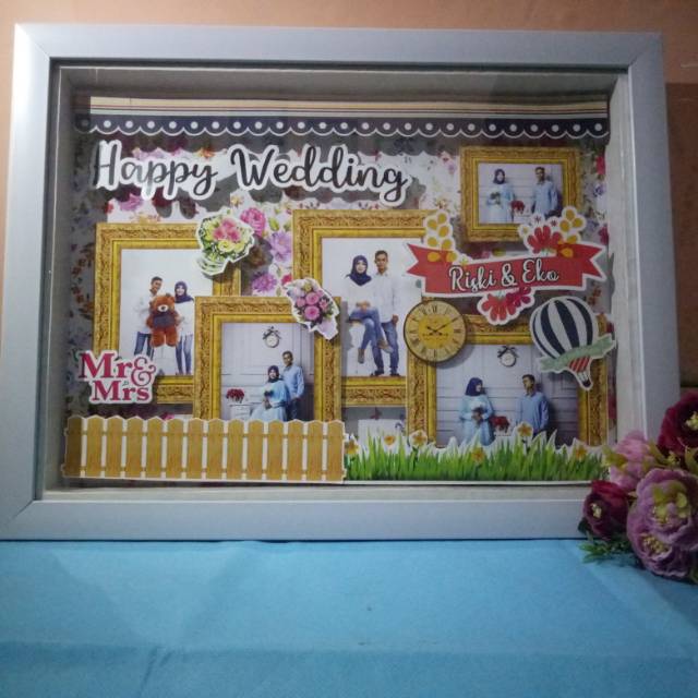 Scrapframe jumbo ukuran 30x40cm