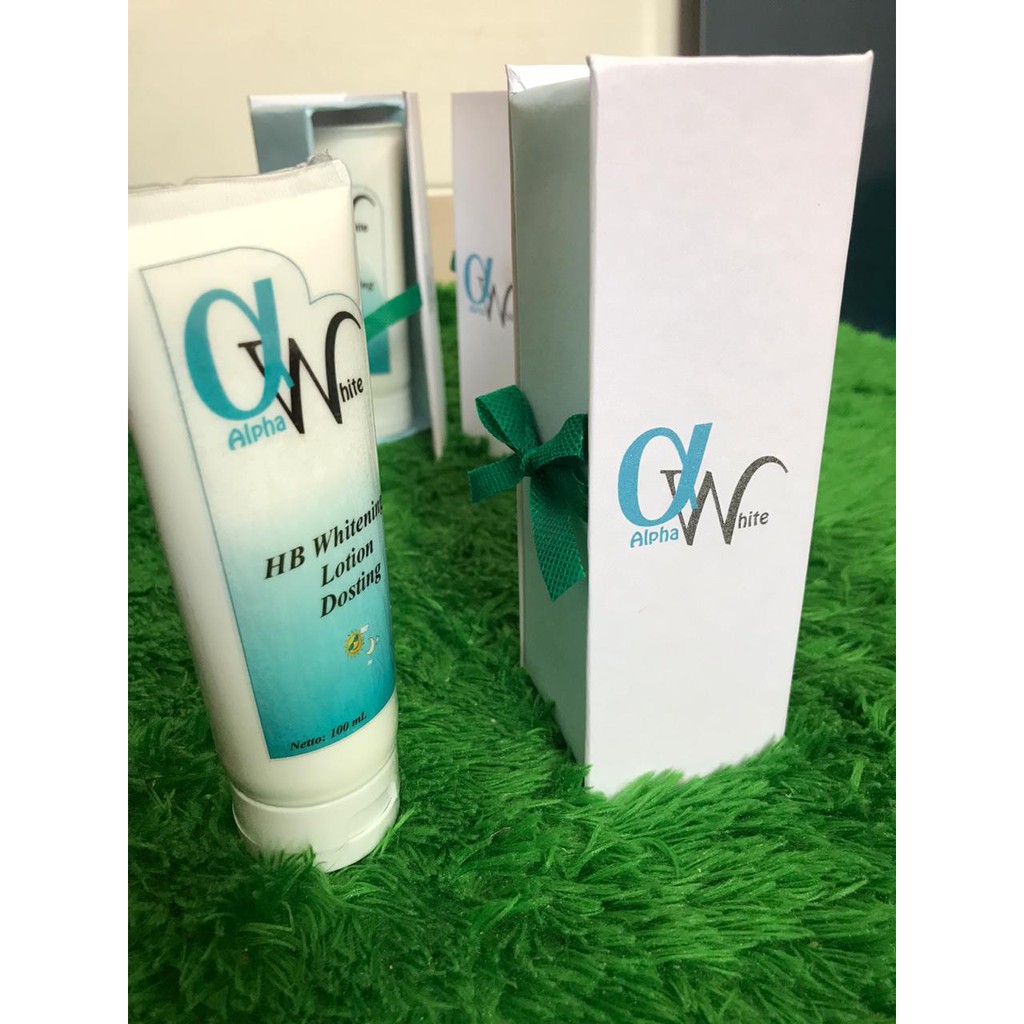 hb whitening, body lotion, pemutih, glowing