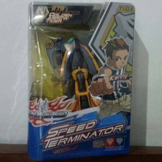 TAMIYA AULDEY 875 GOLDEN ARROW TIGER 1:32 MINI 4WD SPEED TIGER TEAM