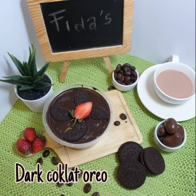 

Dark coklat oreo