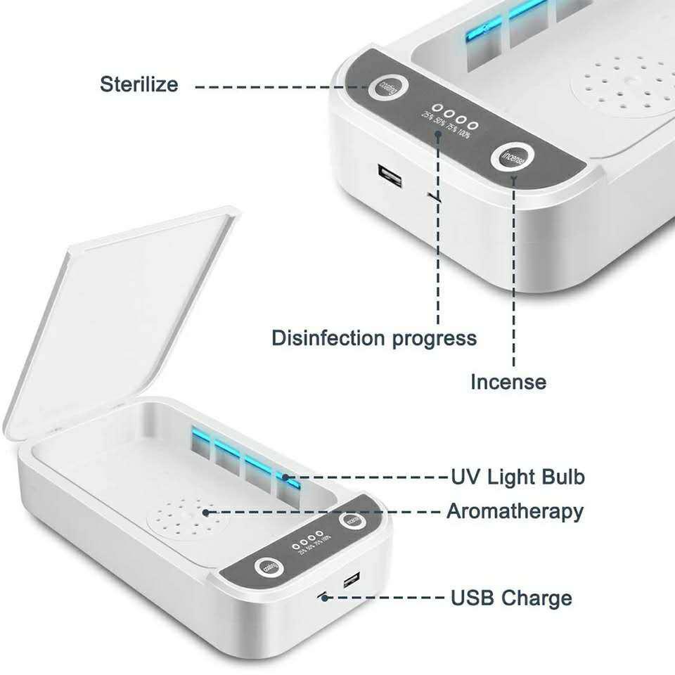 [sultan] Lampu Belajar LED Meja Tidur Tempel Mini 3 Warna Dimmer Aesthetic Baterai Magnet