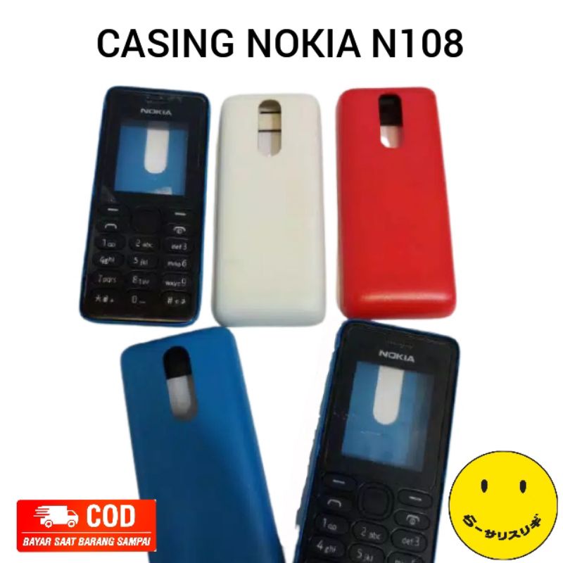 CASING TUTUP DEPAN BELAKANG NOKIA N108 ORIGINAL.