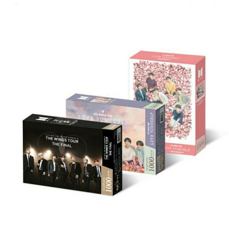 [PELUNASAN] BTS JIGSAW Puzzle World Tour Poster