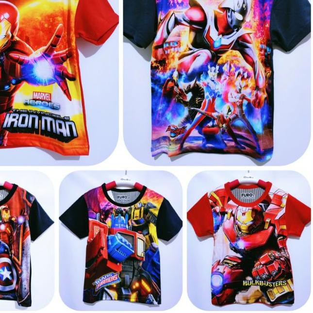 ♙ BAJU KAOS ANAK COWOK/KAOS ANAK FURO ♤