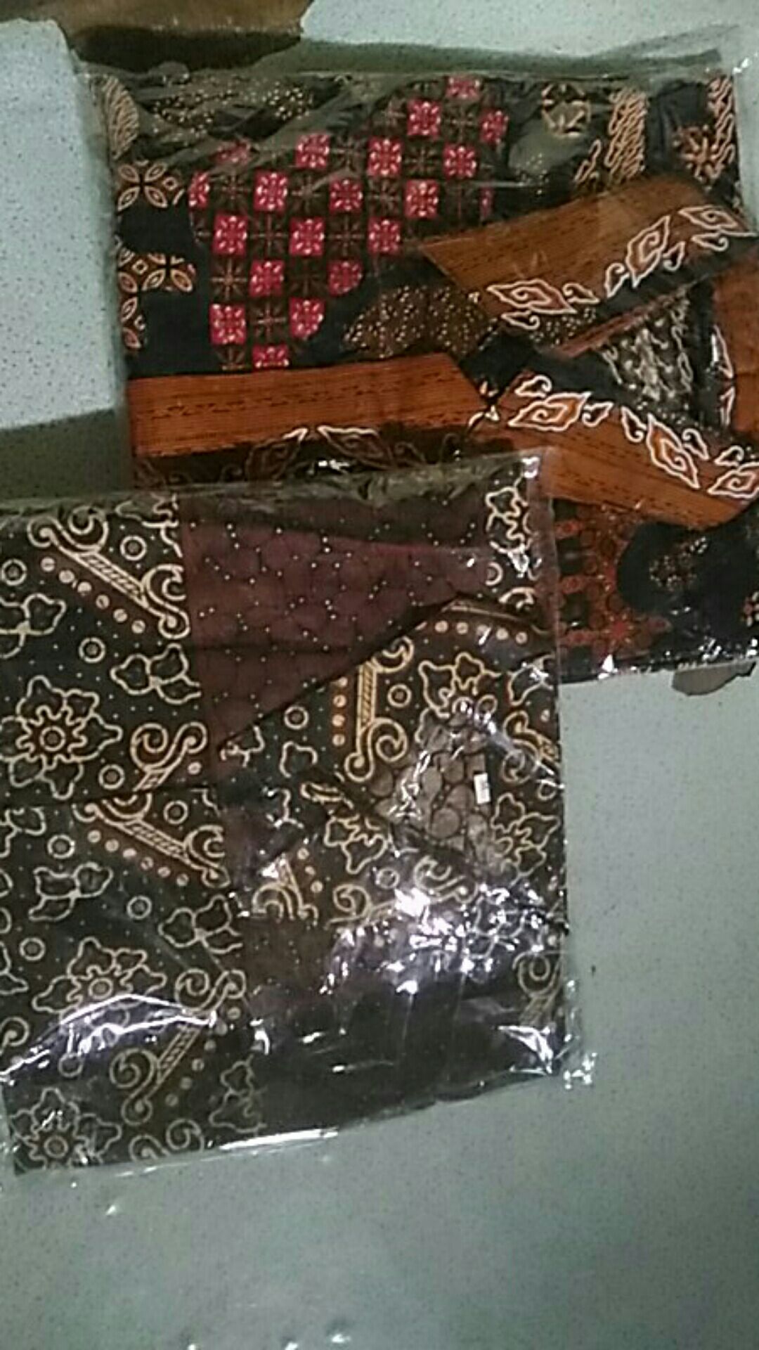 Atasan Batik~bswart Batik Hrb026 Kenongo Hem Pendek Padi Pekalongan Batik Pria Murah Modern Grosir 3