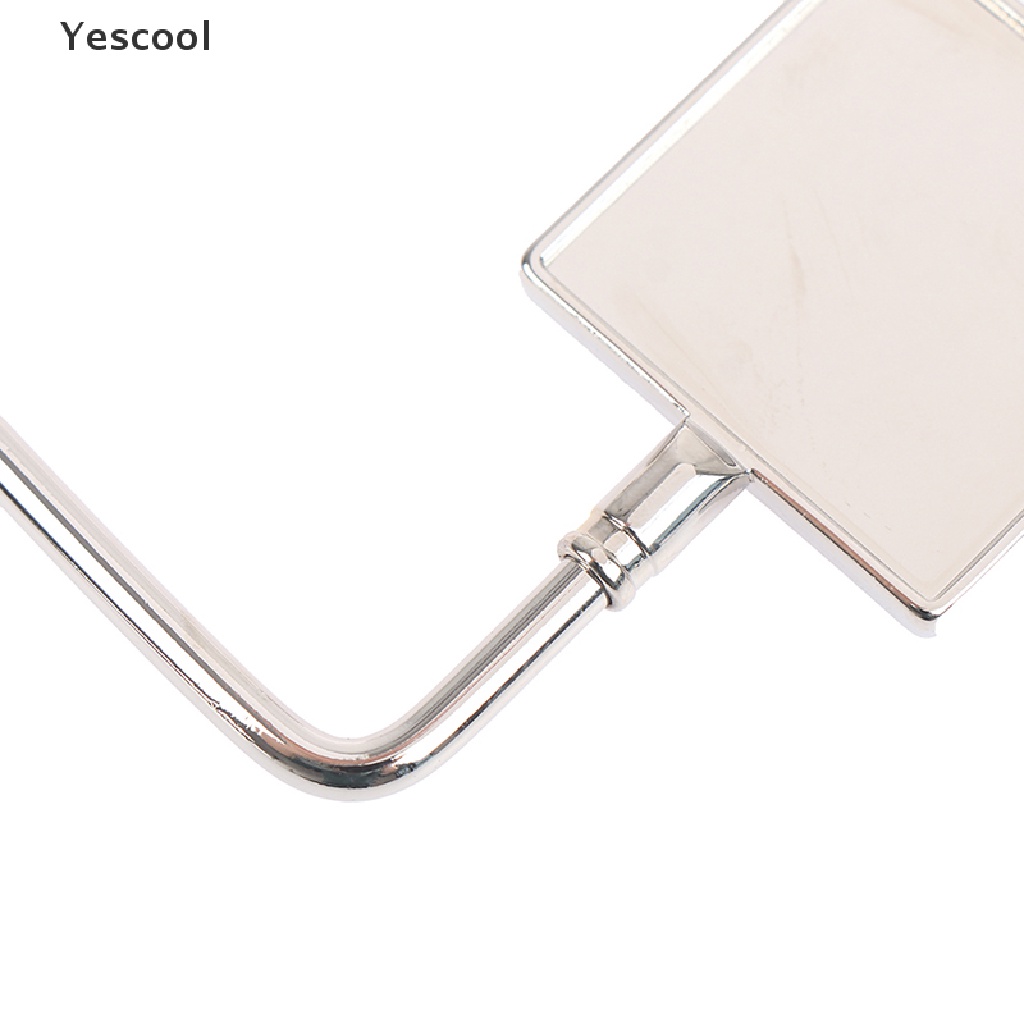 Yescool 1Pc Kait Gantungan Tas Handbag Portable Bentuk Kotak Bahan Metal