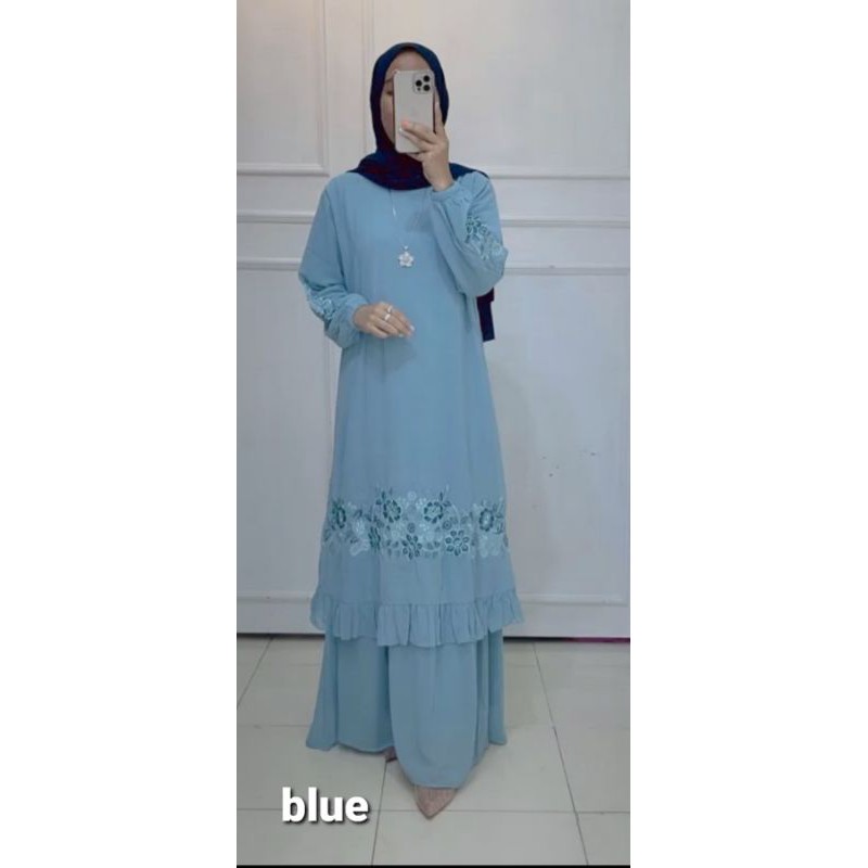 GAMIS MELAYU BORDIR REMPLE