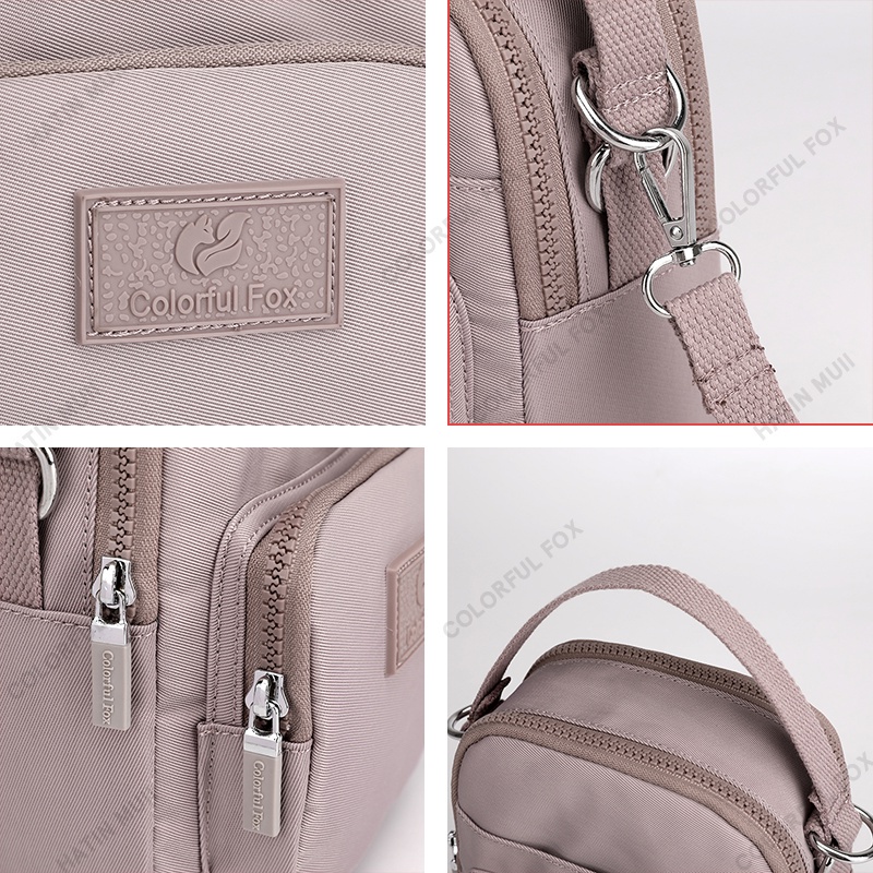 TasMolly 0466 Tas Selempang Wanita Sling Bag Wanita Shoulder Bag Wanita Bahan Anti Air