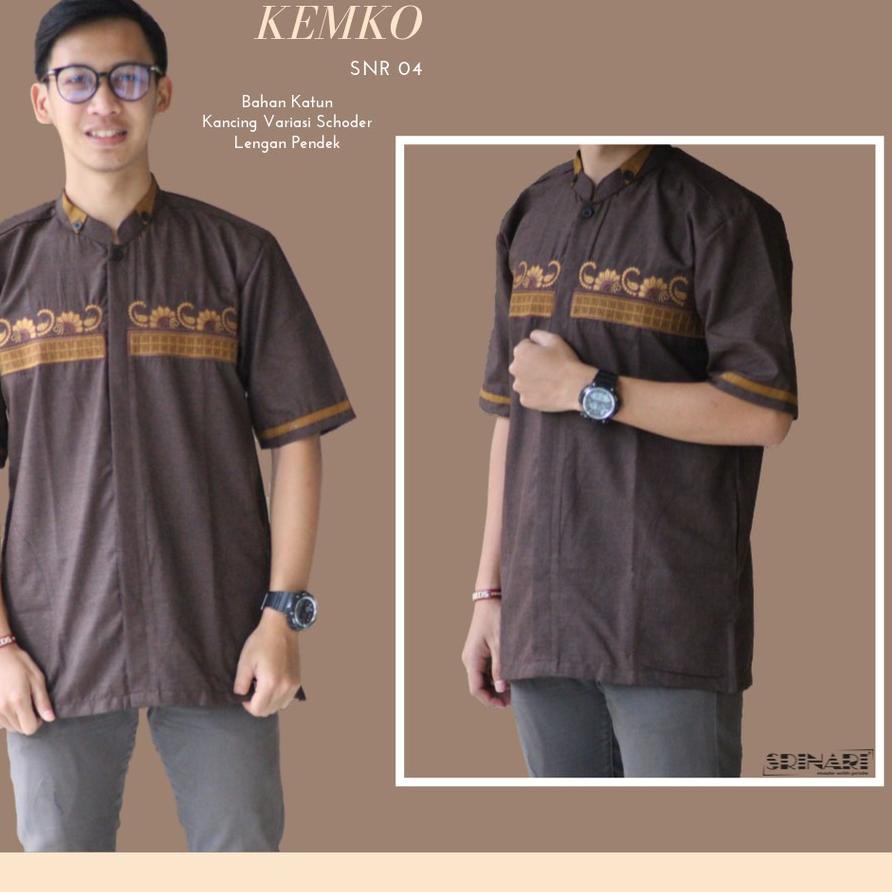 [LYJ] Kemeja Koko / Baju muslim Pria / Koko Dewasa / Baju Koko Pria / Jasko Lengan Pendek 