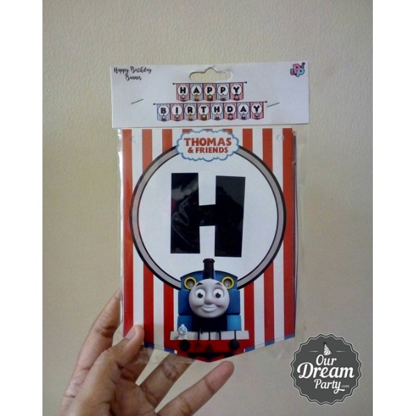 Bendera Ultah Tema Thomas & Friends