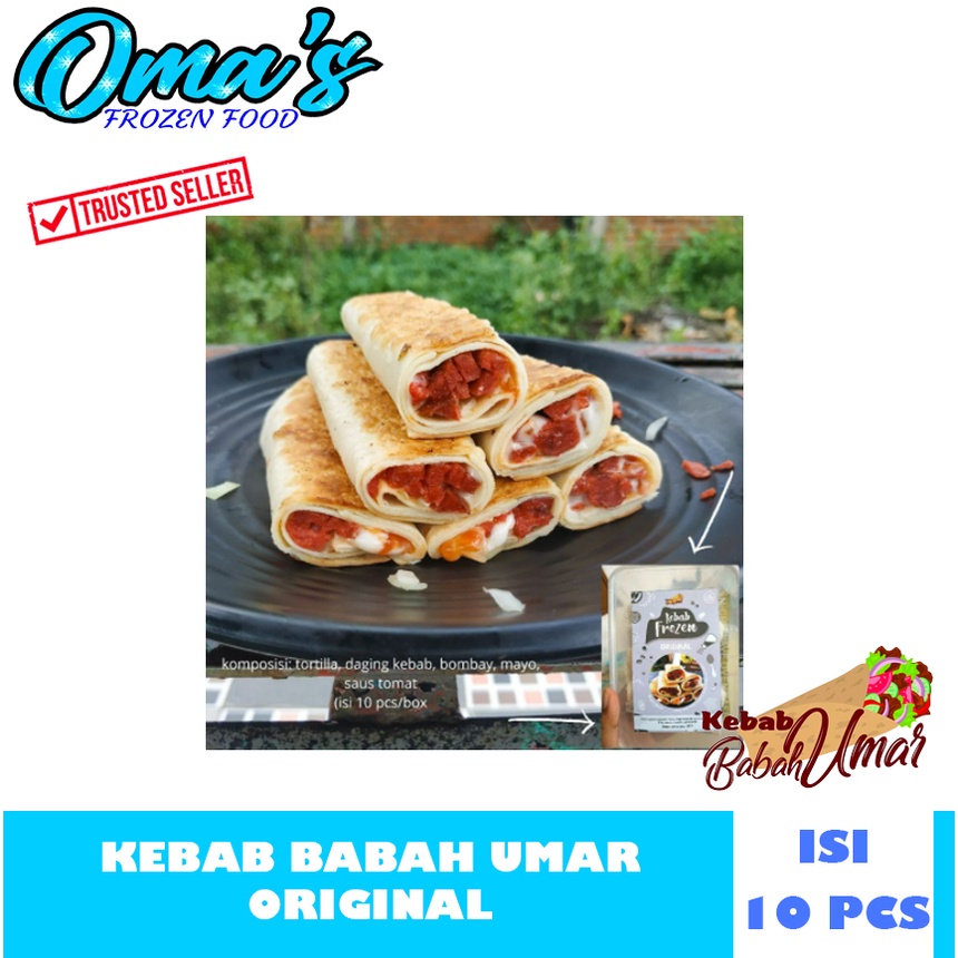 

KEBAB BABAH UMAR ORIGINAL ISI 10 PCS