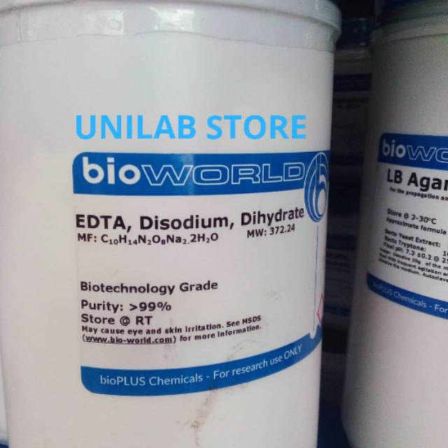 

EDTA disodium salt dihydrate 500 gram