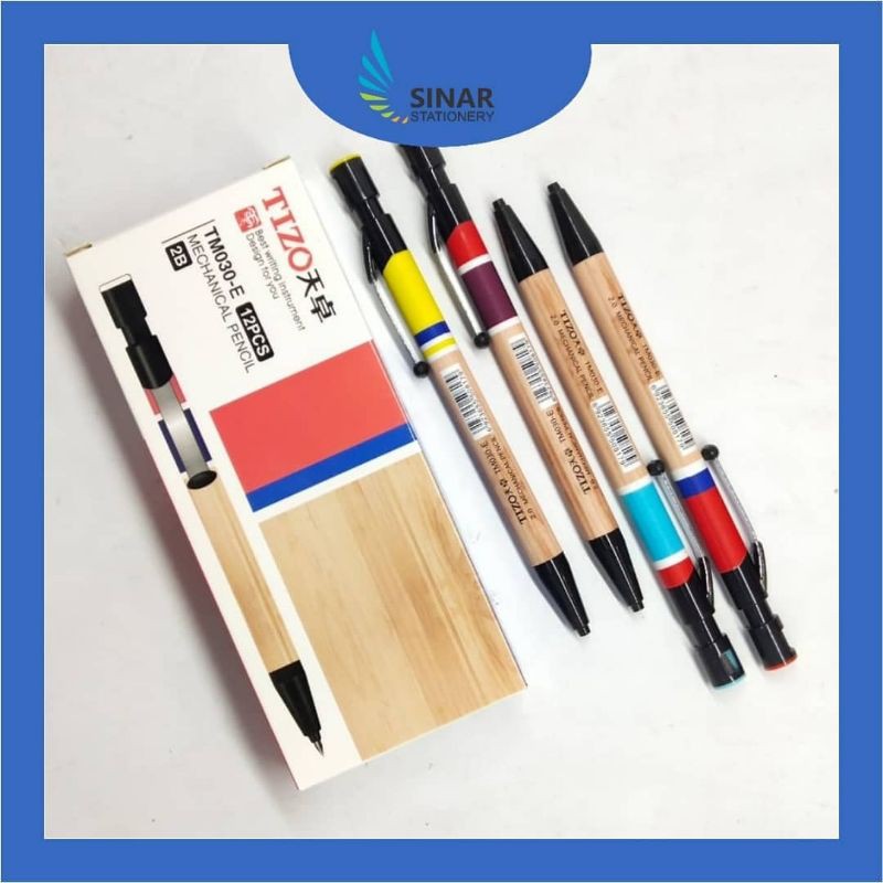 

PENSIL MEKANIK TIZO 0.5 TM030/TM1800/PENSIL MEKANIK/PENSIL CETEK