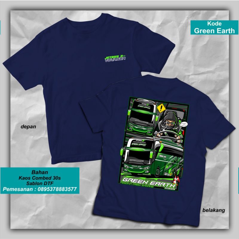 kaos bus (tunggal jaya, Haryanto, Bris trans)