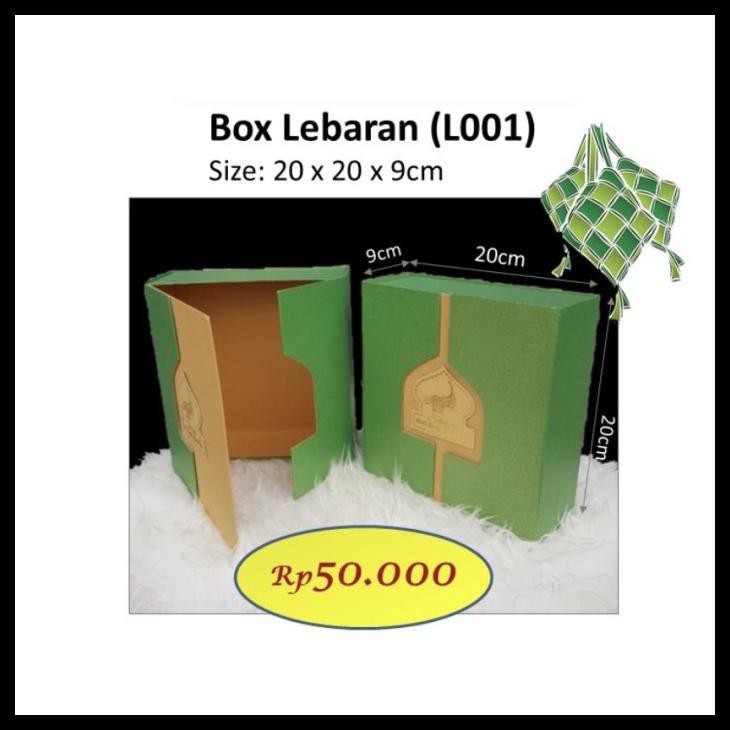 

Box Lebaran L001 Hardbox Ramadhan Kotak Hampers Box Florist Lebaran