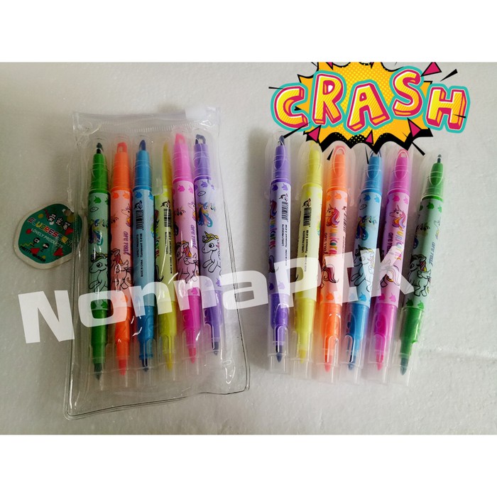 

Stabilo Pulpen - Stabilo Warna Warni - Highlighter Stabilo Karakter Lucu/Highlighter Pen Unicorn Set